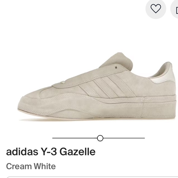 adidas Y-3 Gazelle Cream off White sneakers! - Picture 8 of 9